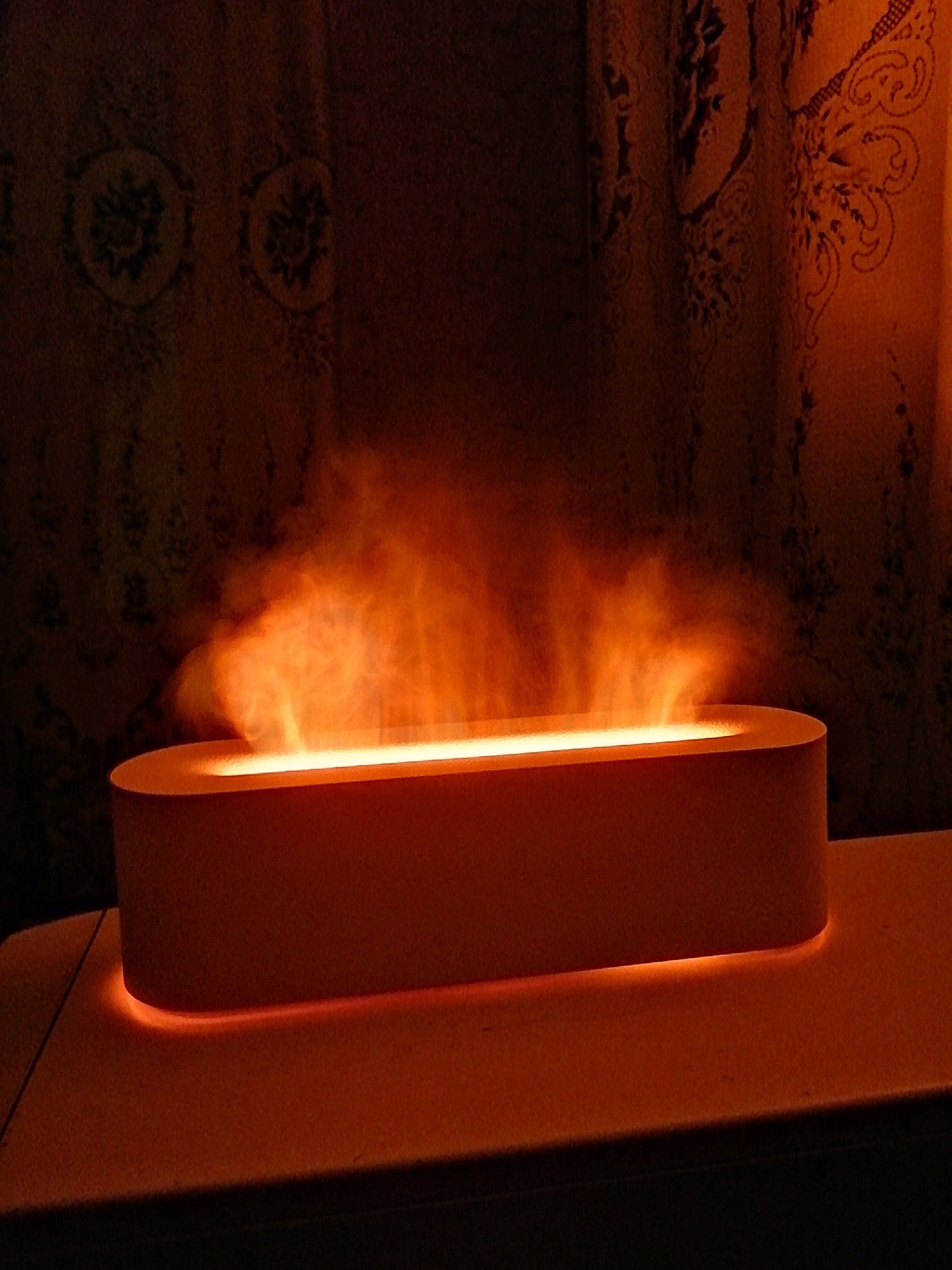 HOMEFISH RGB Flame Ultrasonic Air Humidifier