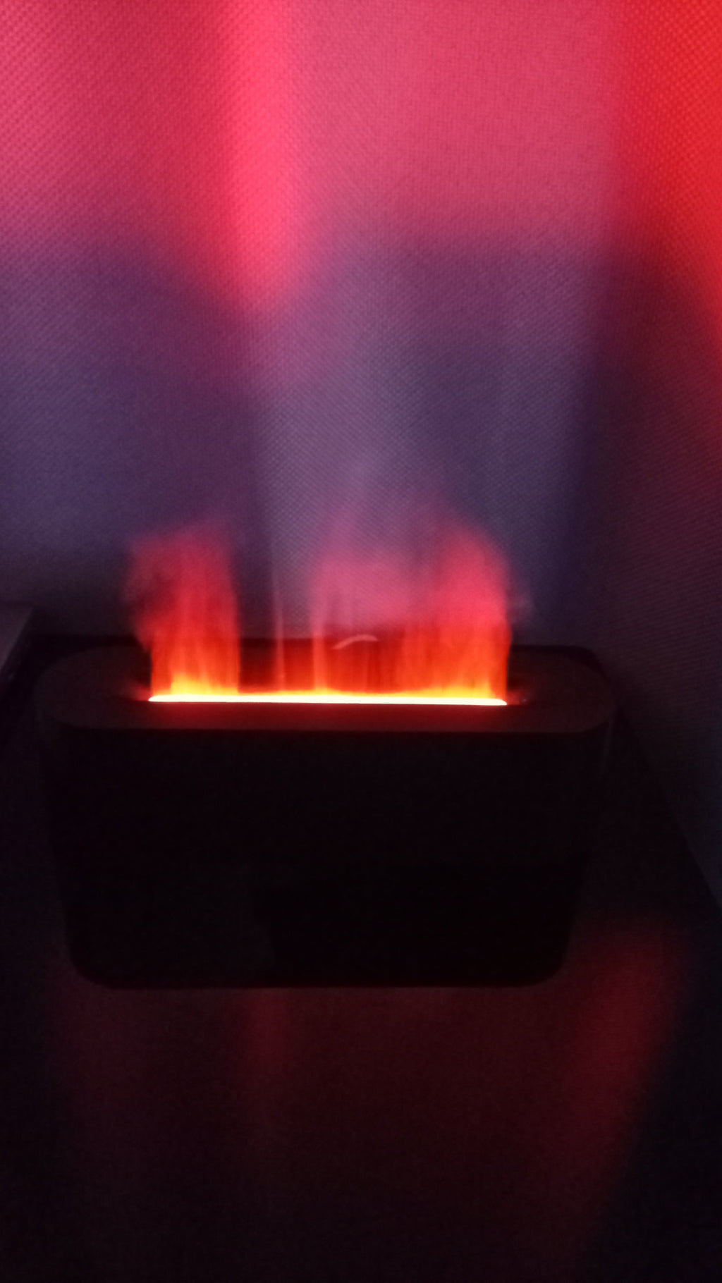 HOMEFISH RGB Flame Ultrasonic Air Humidifier