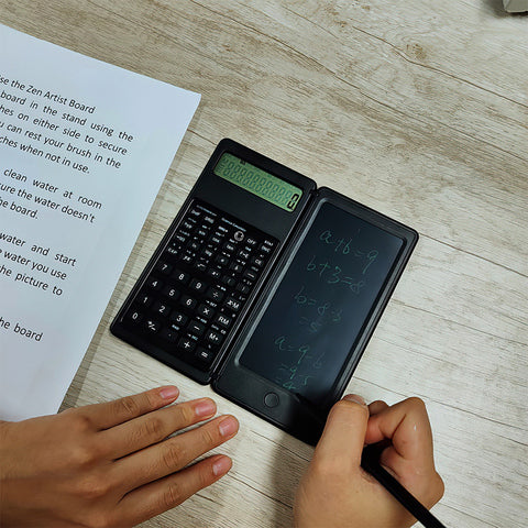 2-in-1 Calculator & Writing Tablet