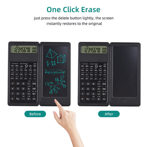 2-in-1 Calculator & Writing Tablet