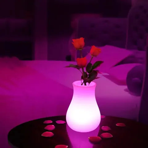 Color LED Vase Night Light