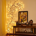 LED Tree Branch Night Light – 96 LEDs, 8 Lighting Modes, USB Powered