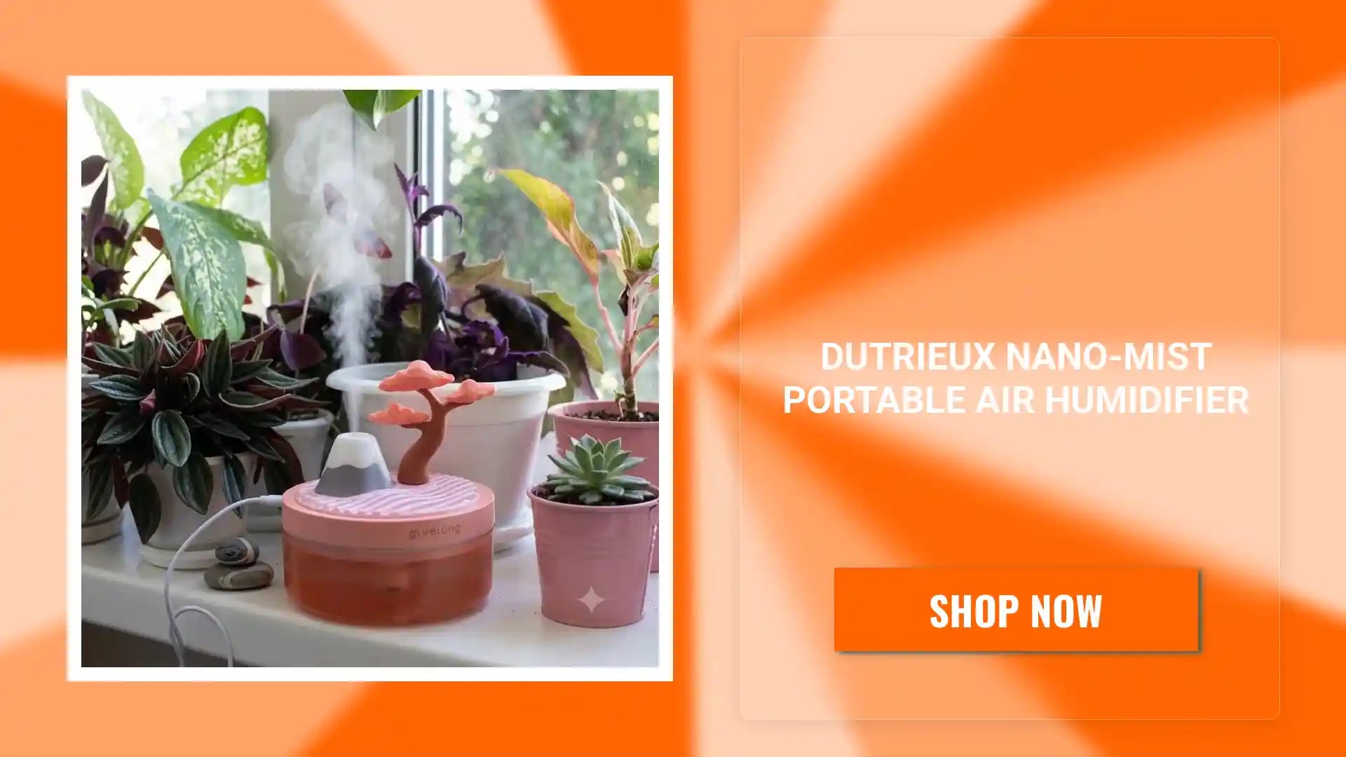 DUTRIEUX Nano-Mist Portable Air Humidifier by@Outfy