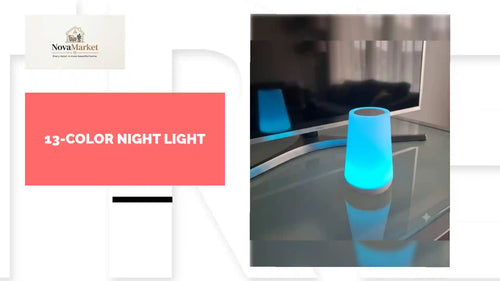 13-Color Night Light by@Outfy