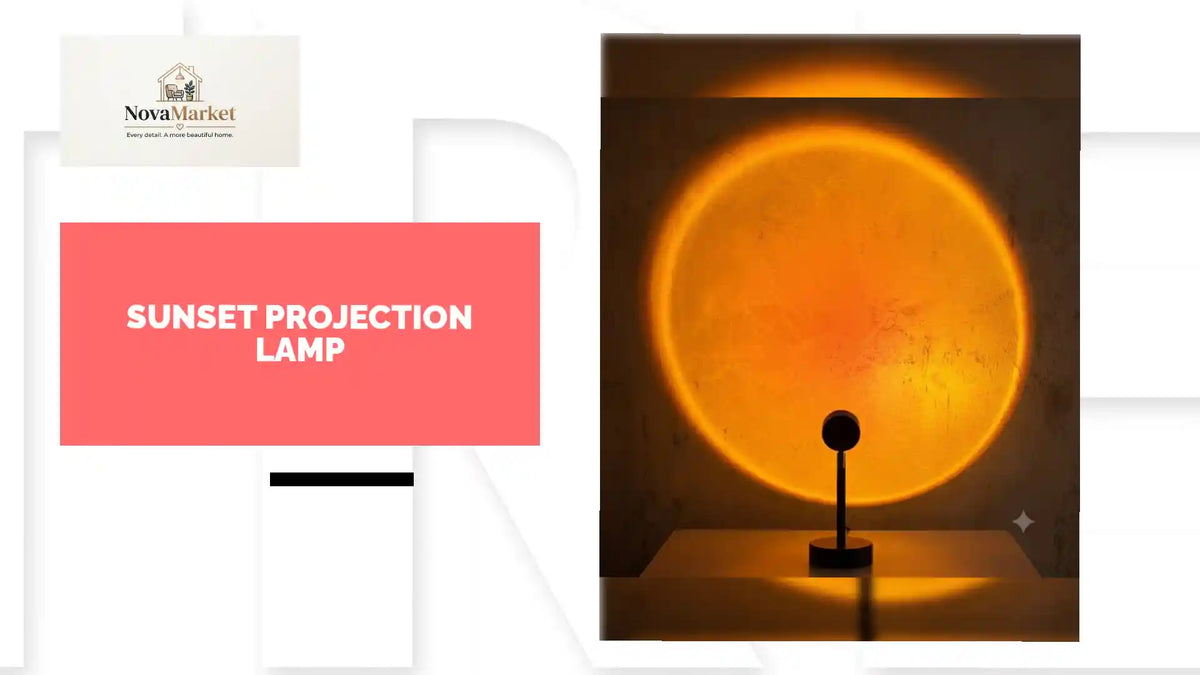 Sunset Projection Lamp by@Outfy